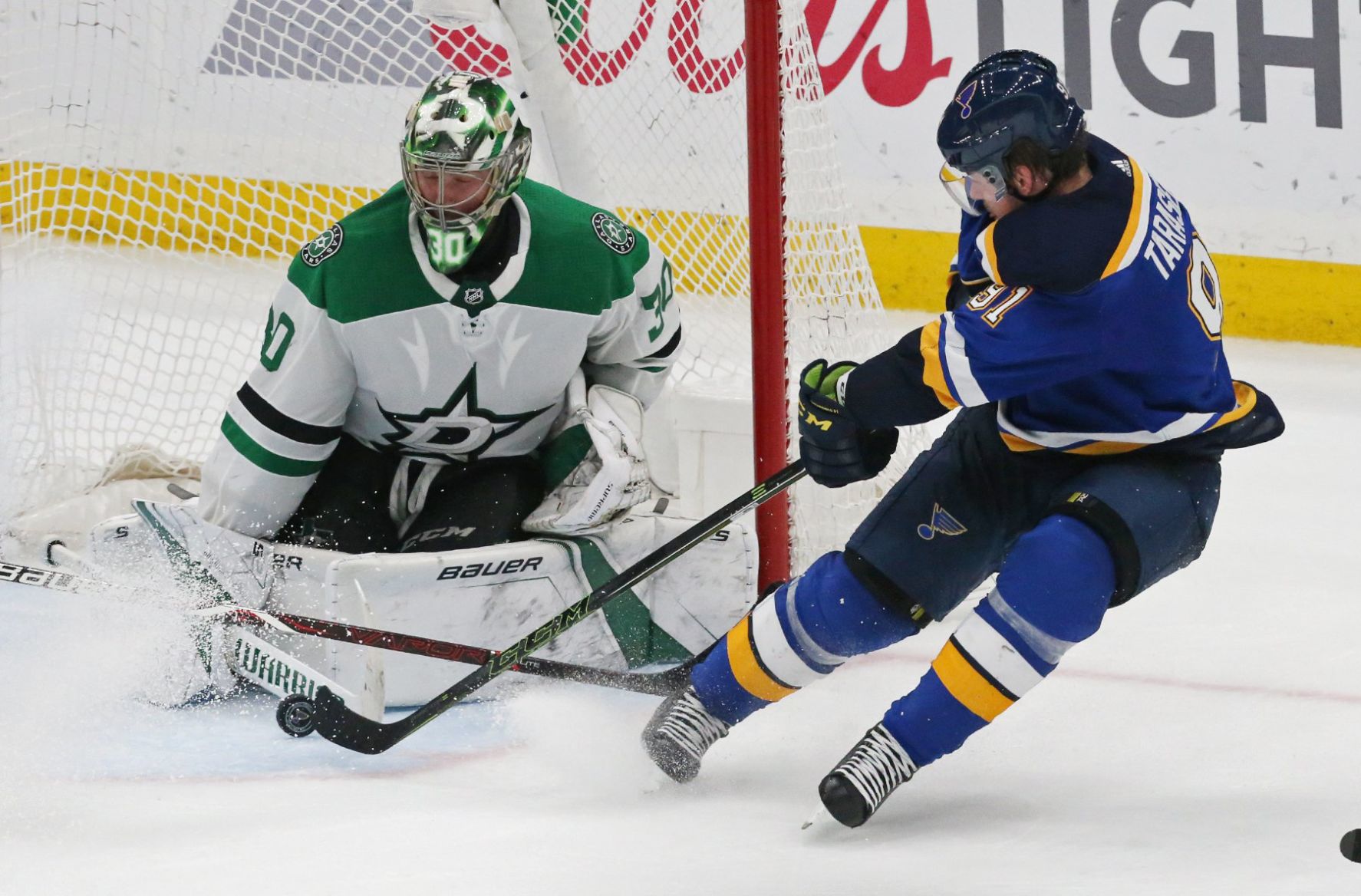 Blues and Stars go for broke in final playoff game 7